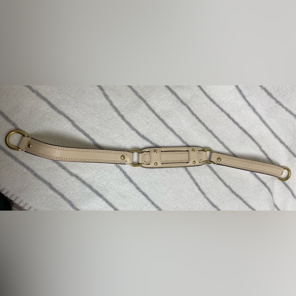 Coach Ashley Cream Leather Satchel - Picture 11 of 11